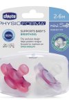 Chicco PhysioForma Mini Soft 2'li Emzik 2-6 Ay Kız