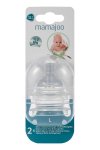 Mamajoo %0 BPA Silikon Biberon Emziği İkili L No.3 12 ay+