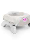 OkBaby Roady Katlanabilir Oturak ve Klozet Adaptörü & Disposable Bez Seti 10'lu / Gri