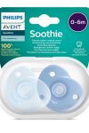 Philips Avent Soothie Ortodontik Saklama Kutulu 2li Emzik 0-6 Ay - Erkek