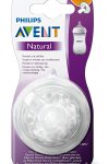 Philips Avent Natural Biberon Emziği +6 Ay 2li