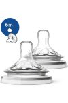 Philips Avent Natural Biberon Emziği +6 Ay 2li