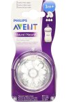 Philips Avent Natural Biberon Emziği +3 Ay 2li
