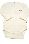 Sema Baby Uzun Kol Kaşkorse Badi (Body) - Ekru 0-6 Ay