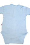 Sema Baby Yarım Kol Kaşkorse Badi (Body) - Mavi  0-6 Ay