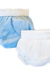 Sema Baby 2'li Lüks Alıştırma Külodu 10-15 kg - Beyaz/Mavi