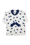 Sema Baby Mickey Mouse Bebek Pijama Takımı – Gri & Lacivert 0-3 Ay