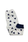 Sema Baby Mickey Mouse Bebek Pijama Takımı – Gri & Lacivert 0-3 Ay