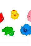 Sozzy Toys Neşeli Banyo Oyuncakları Sevimli Hayvanlar 5'li
