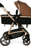 Yoyko City Seyahat Sistem Bebek Arabası 3 in 1 Kahve Rose