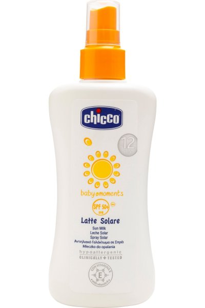 Chicco Güneş Sütü Sprey 150Ml - Spf 50+